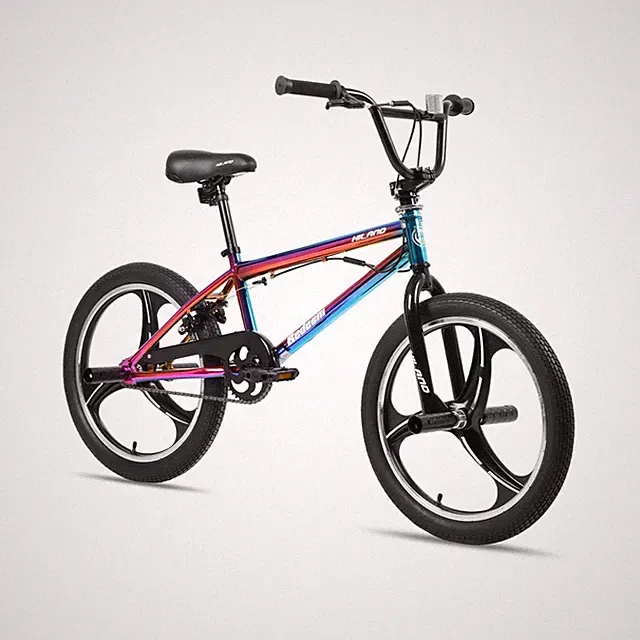 Hiland 20 Inch 3 5 Spoke Kids BMX Bike for Boys Girls Ages 5-12, 360 Degree R...