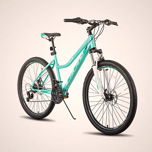 Hiland 26 Inch Womens Mountain Bike, with Step-Through Frame, 21 Speeds, Susp...